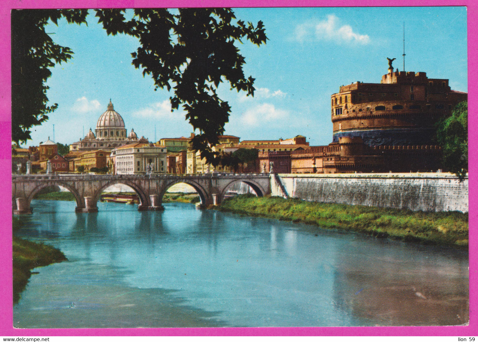 275253 / Italy ROMA ROME - Sant Angelo Bridge And Castle Brucke Pont ,  Italia Italie Italien Italie - Bruggen