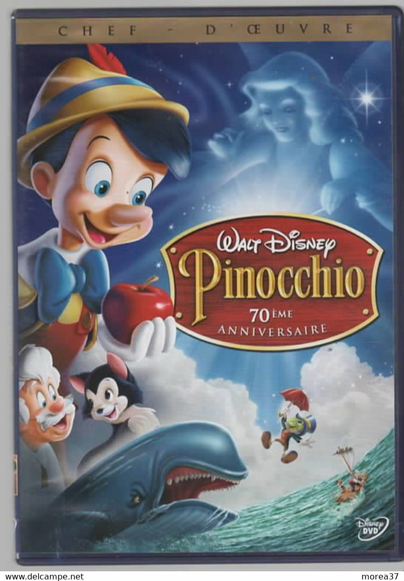 PINOCCHIO   De WALT DISNEY   ( 2 DVDs)   C21 - Cartoni Animati