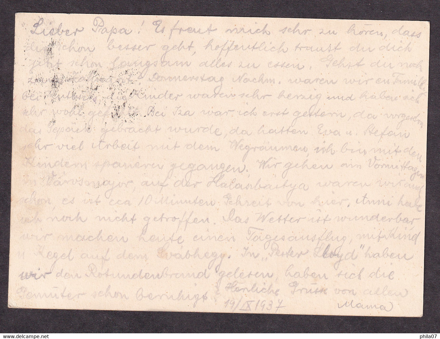 HUNGARY - Illustrated Stationery - Budapest Varosreszlet (kilatas A Gellert Hegyrol) - Circulated Stationery, 2 Scans - Entiers Postaux