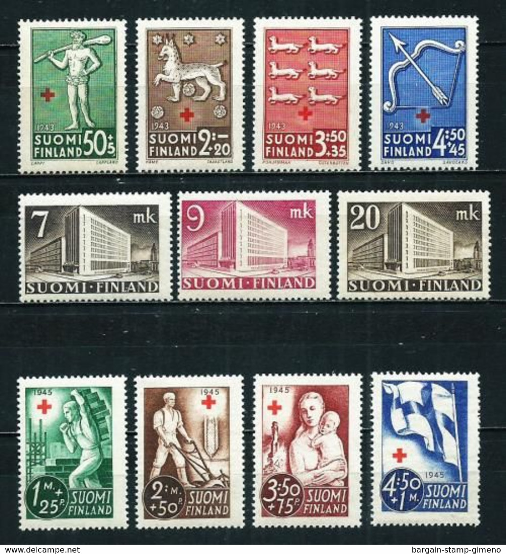 Finlandia Nº 261/4-265/7-278/81 Nuevo - Unused Stamps