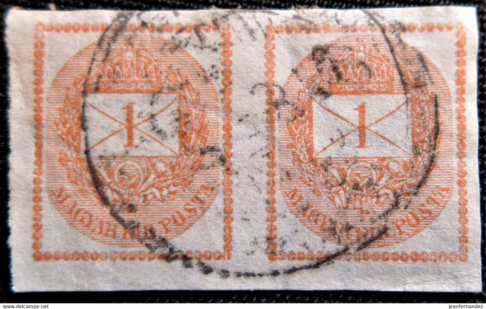 Timbre Pour Journaux De Hongrie 1874 Newspaper Stamp  Y&T N° 4 - Zeitungsmarken