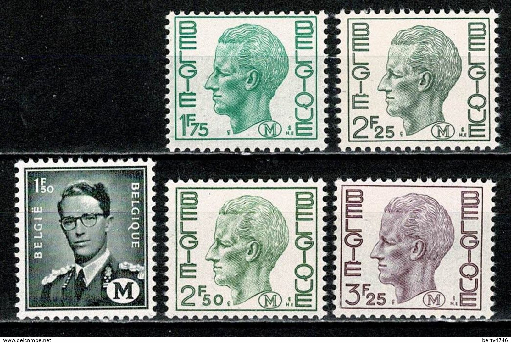 Belg. 1967/75 - M 1/5** MNH / Neuf Sans Charnière / Nieuw Zonder Scharnier - Autres & Non Classés