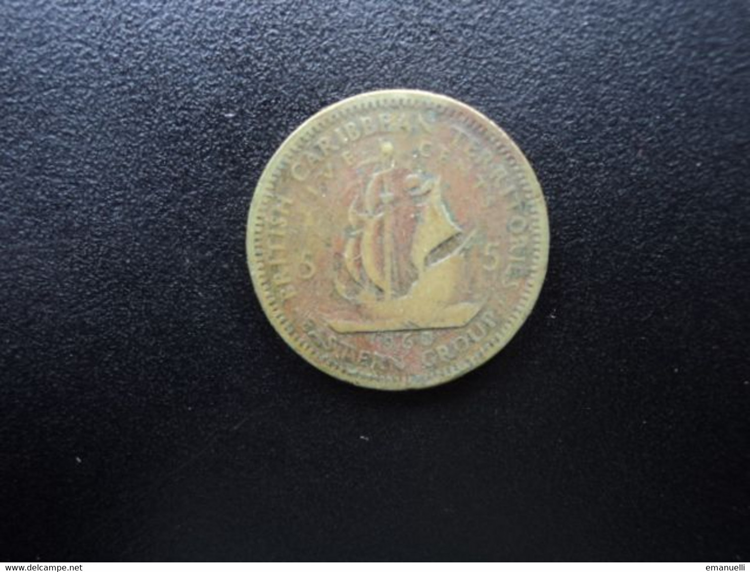 CARAÏBES ORIENTALES : 5 CENTS    1960     KM 4     TB / TB+ - Caribe Británica (Territorios Del)