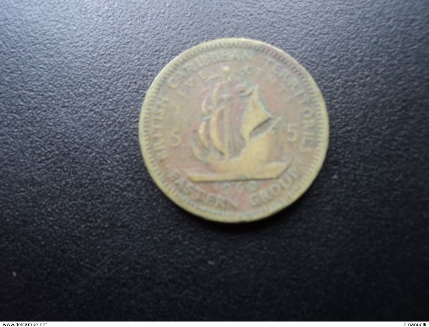 CARAÏBES ORIENTALES : 5 CENTS    1960     KM 4     TB / TB+ - Caribe Británica (Territorios Del)