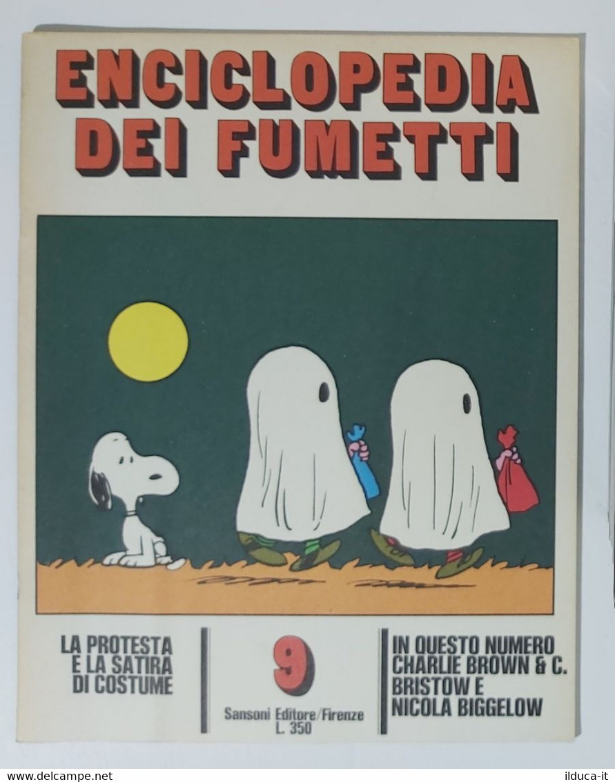 I104803 Enciclopedia Dei Fumetti N. 9 - Charlie Brown & C. - Sansoni - Umoristici