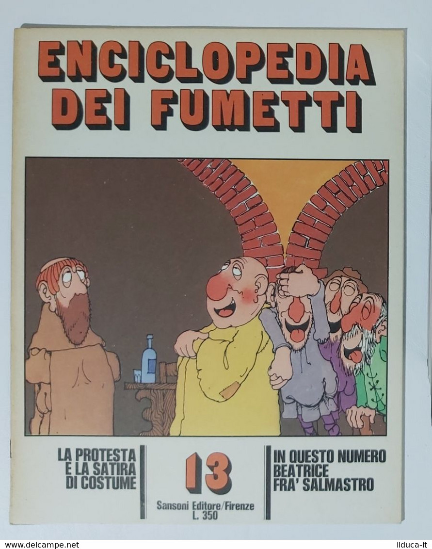 I104807 Enciclopedia Dei Fumetti N. 13 - Beatrice / Frà Salmastro - Sansoni - Humour