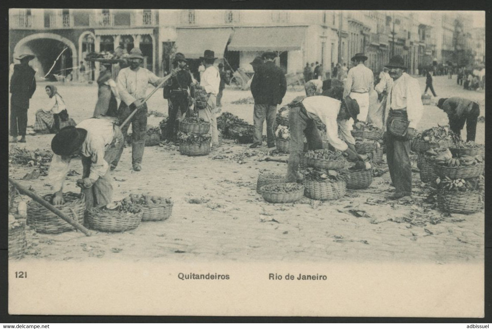 CP Bilhete Postal Quitandeiros (Commerçants) RIO DE JANEIRO. NOVO (Neuve). Qualité TB - Rio De Janeiro