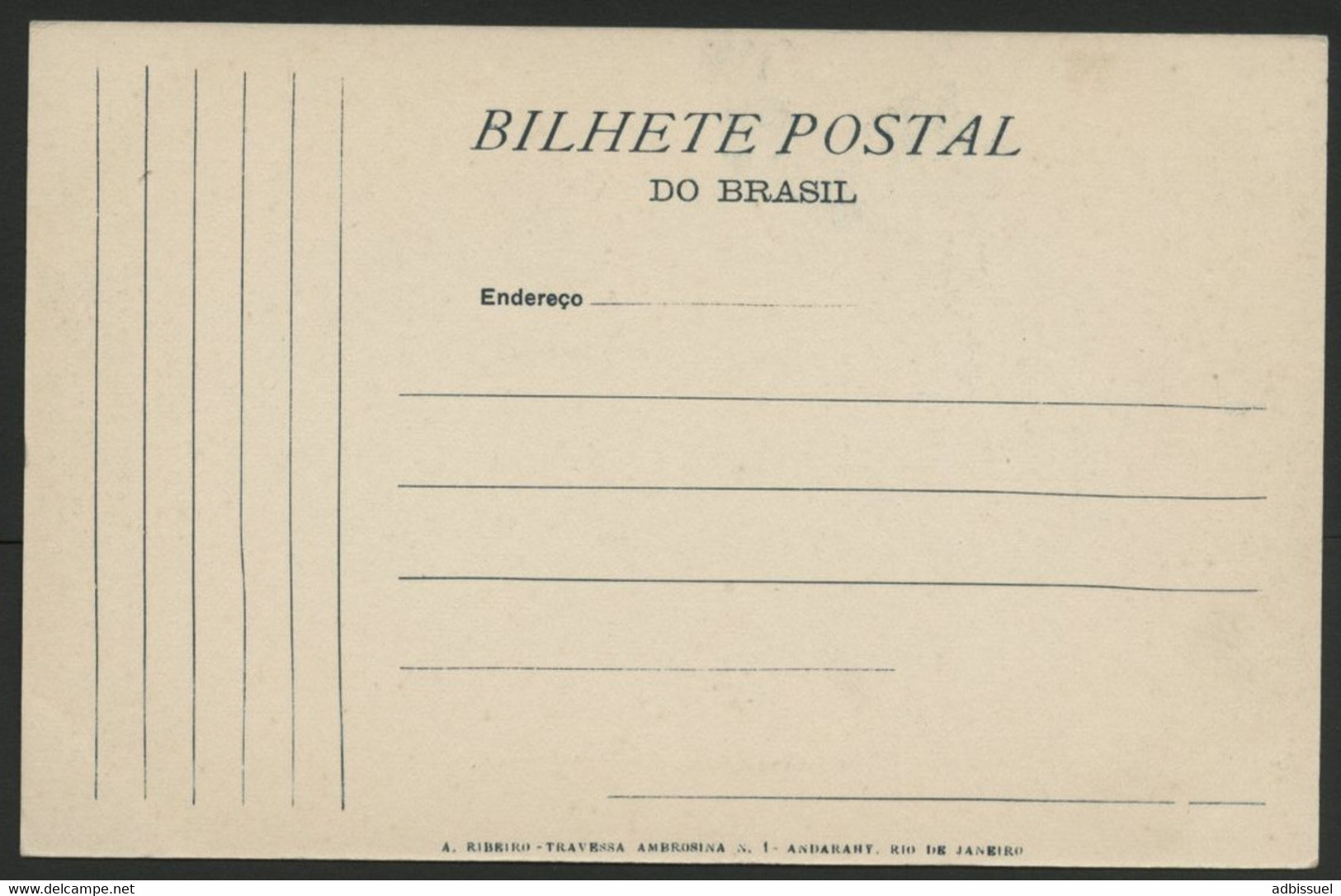 CP Bilhete Postal Quitandeiros (Commerçants) RIO DE JANEIRO. NOVO (Neuve). Qualité TB - Rio De Janeiro