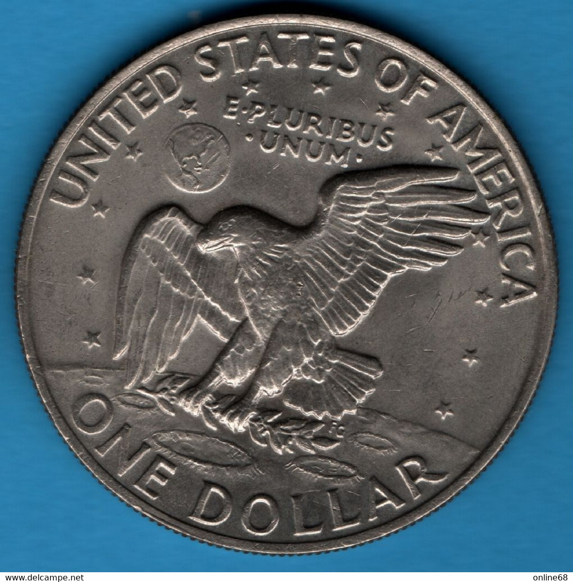 USA 1 DOLLAR 1972 KM# 203 Eisenhower Dollar - 1971-1978: Eisenhower