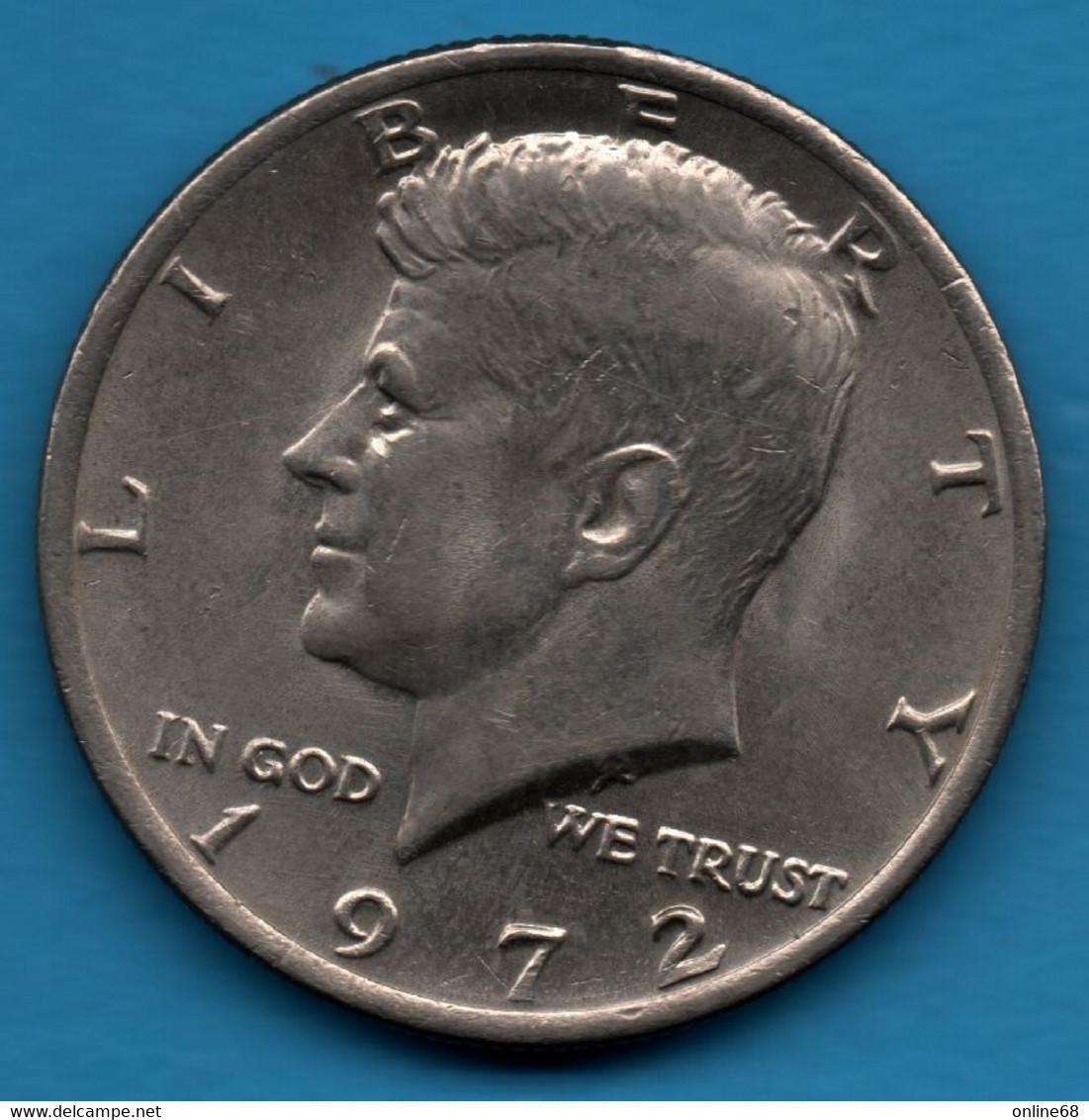 USA 1/2 DOLLAR 1972 KM# 202b "Kennedy Half Dollar" - 1964-…: Kennedy