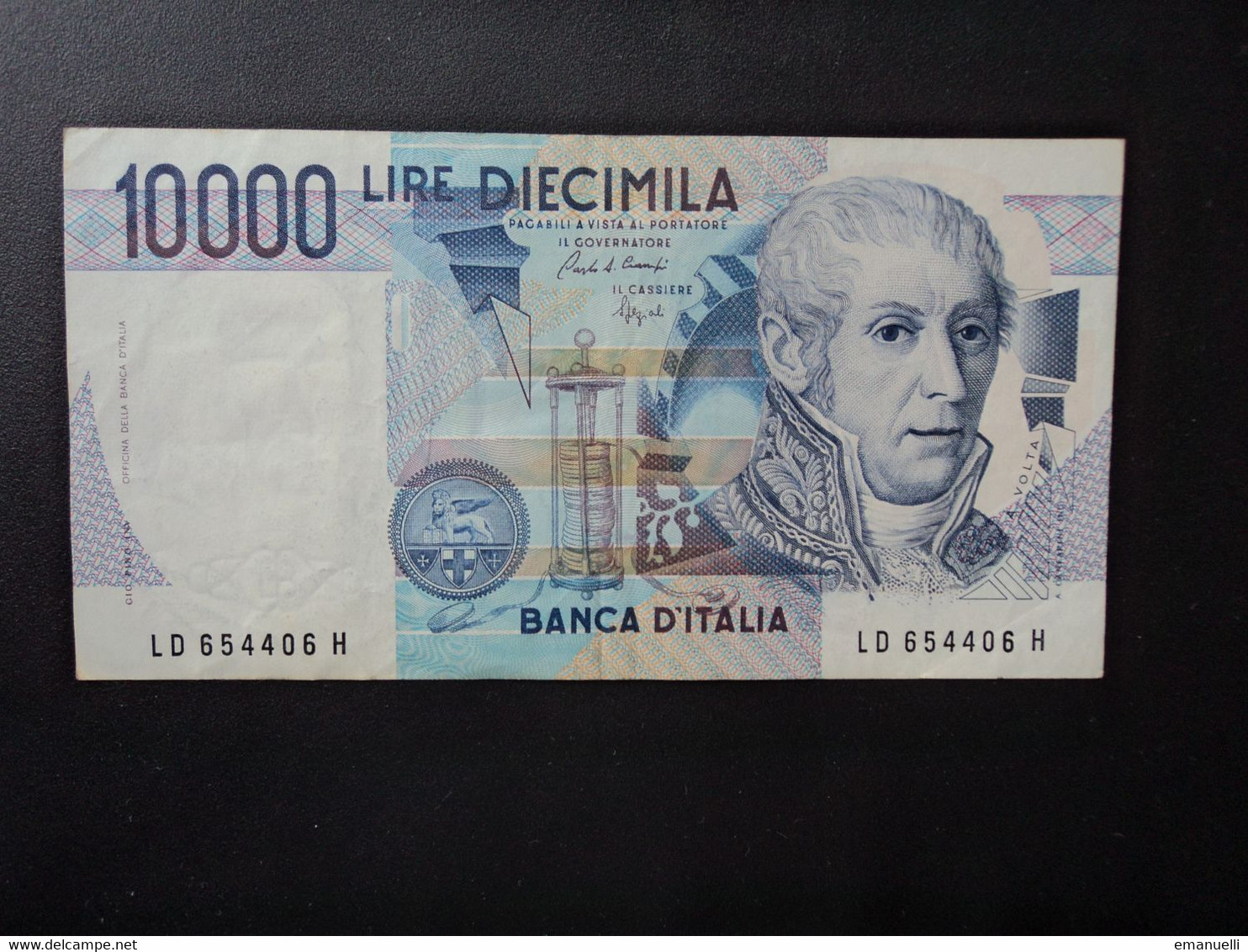 ITALIE : 10 000 LIRE  22.11.1989    CI 82 BS 588 / P 112b     TTB+  * - 10.000 Lire