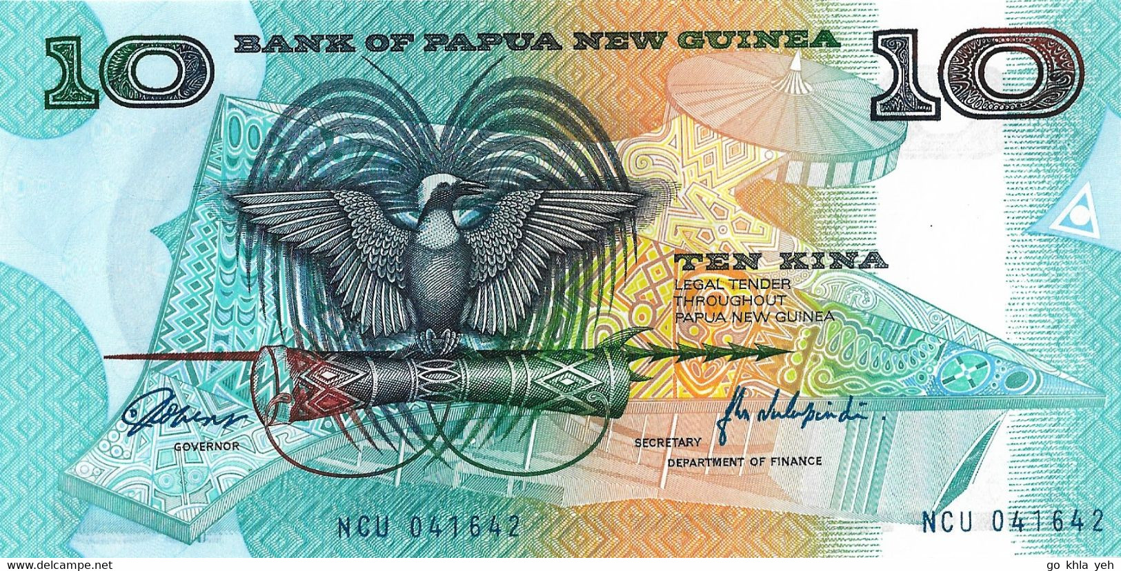 PAPOUASIE - NOUVELLE-GUINEE 1988 10 Kina - P.09a Neuf UNC - Papouasie-Nouvelle-Guinée