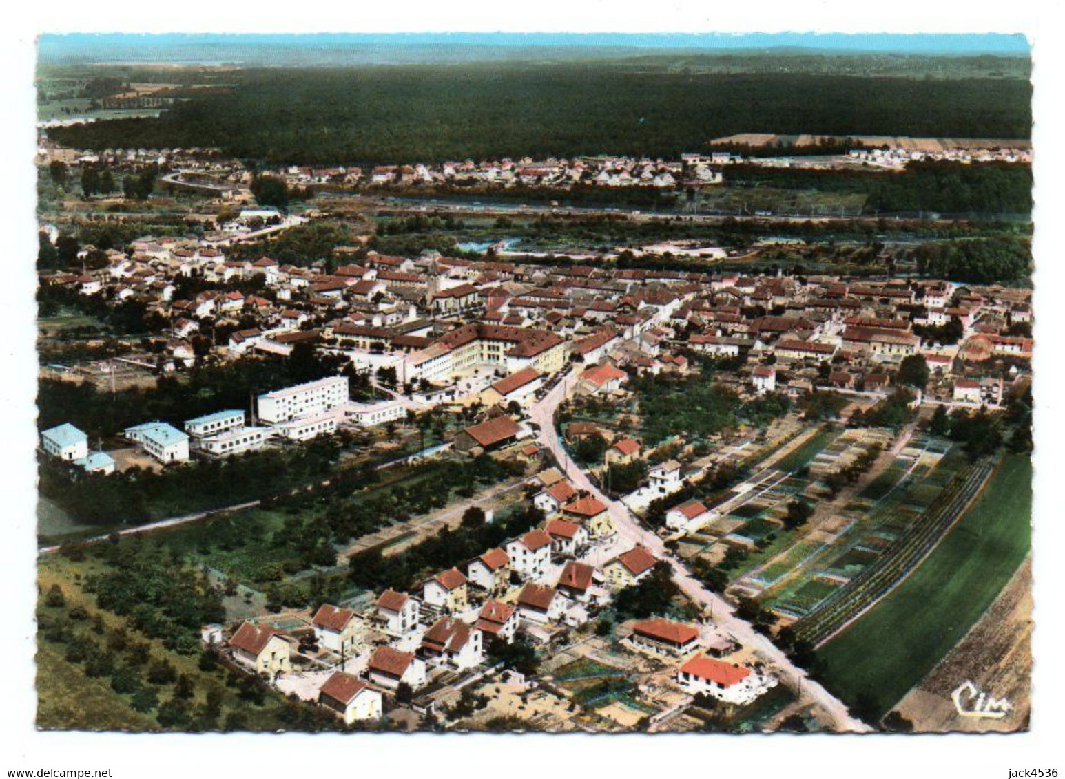 Carte Postale Moderne - 15 Cm X 10,5 Cm - Circulé - Dép. 54 - BLAINVILLE SUR L' EAU  - Vue Aérienne - Sonstige & Ohne Zuordnung