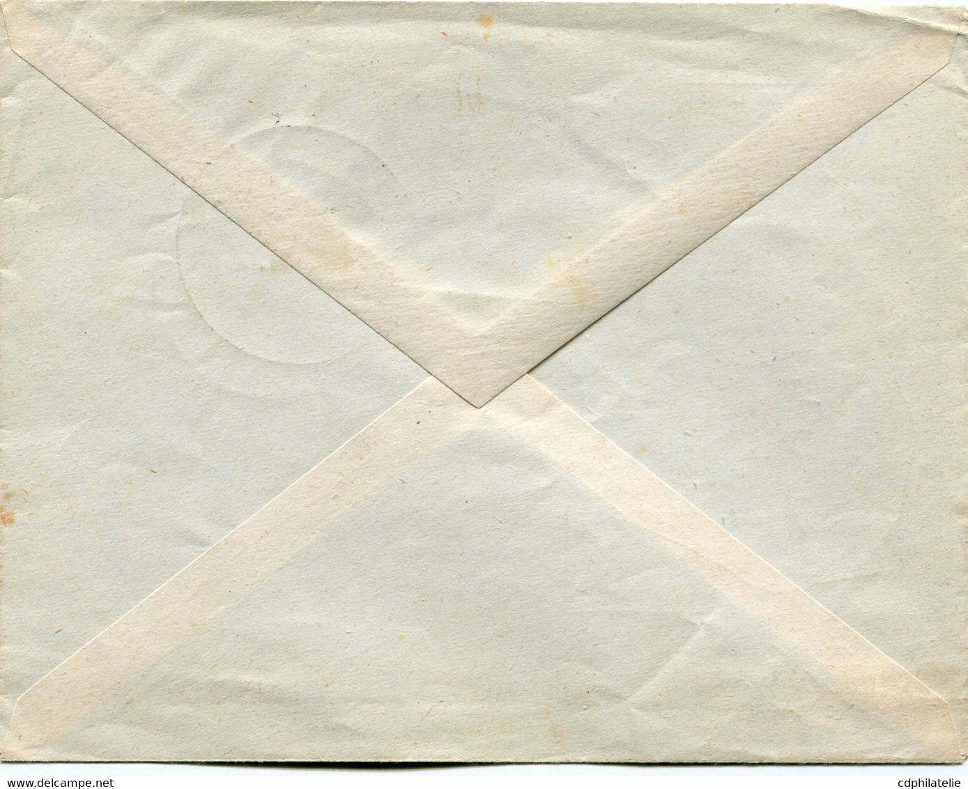 ALGERIE ENVELOPPE 1er JOUR DES N°316 / 317 AU PROFIT DES OEUVRES DE LA CROIX-ROUGE AVEC OBL ILL ALGER 30 OCT 54 - FDC