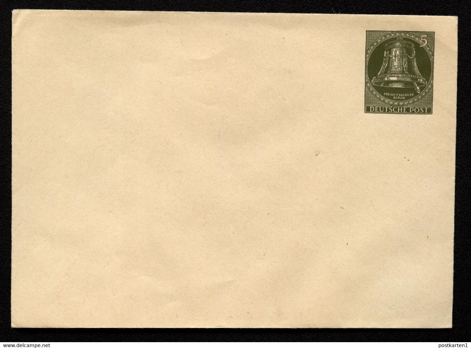 BERLIN PU13 A1/002 Privat-Umschlag BLANKO 1952  NGK 40,00 € - Enveloppes Privées - Neuves