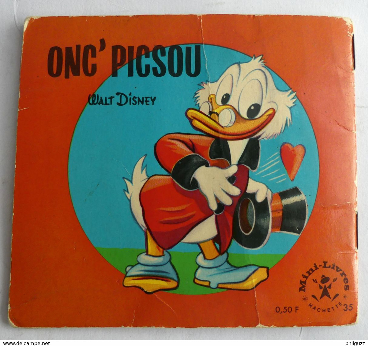 MINI LIVRE HACHETTE 35 1964 - Disney Onc' Picsou - Hachette