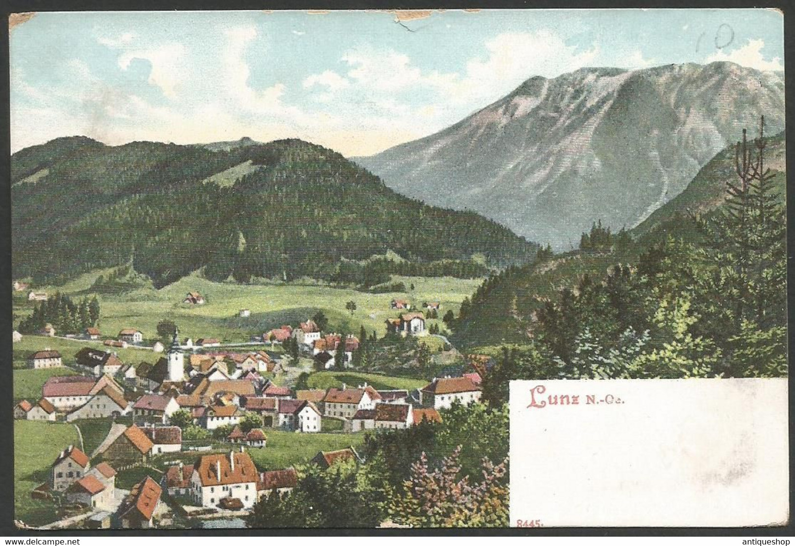 Austria-----Lunz Am See-----old Postcard - Lunz Am See