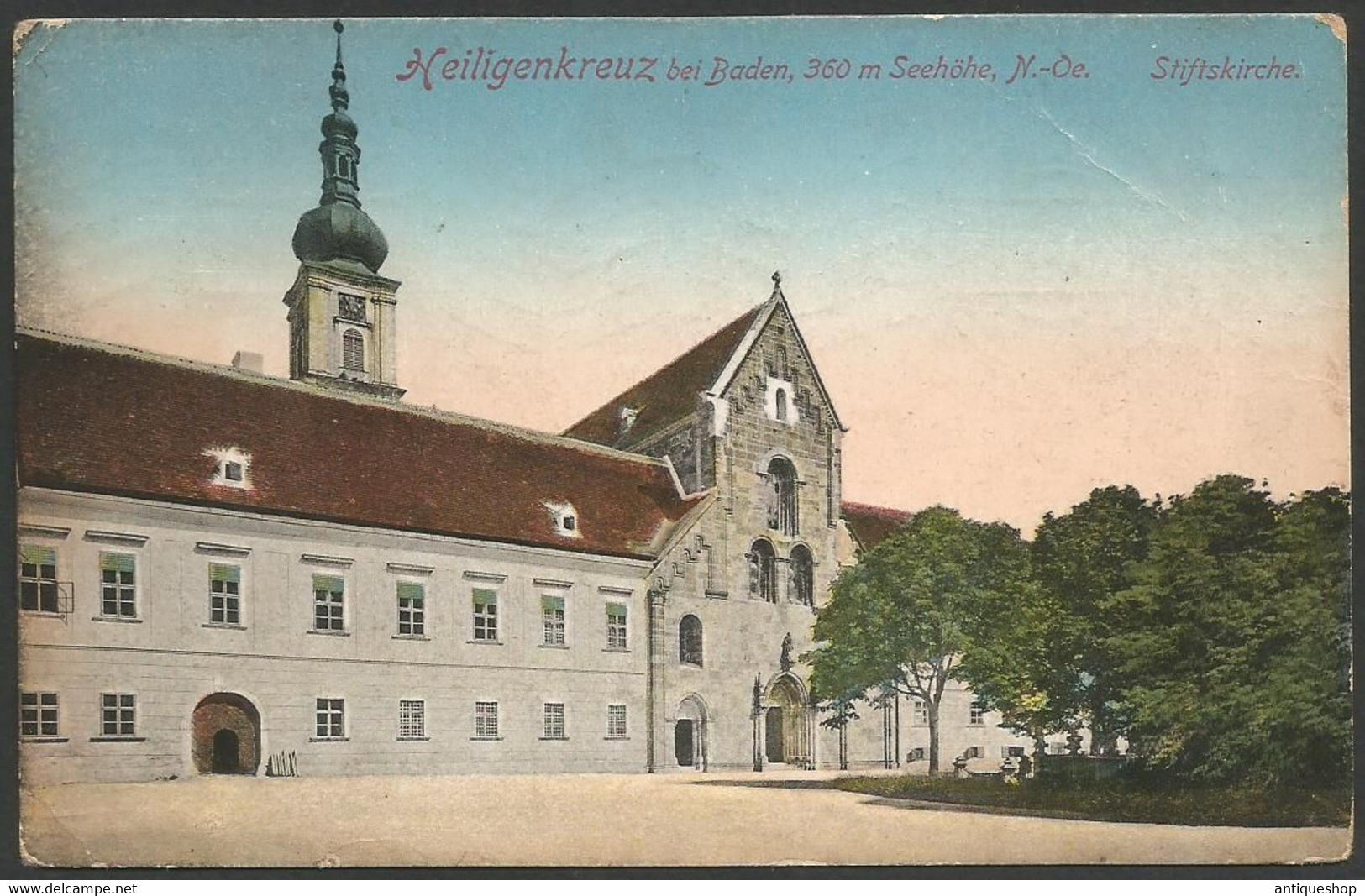 Austria-----Heiligenkreuz-----old Postcard - Heiligenkreuz