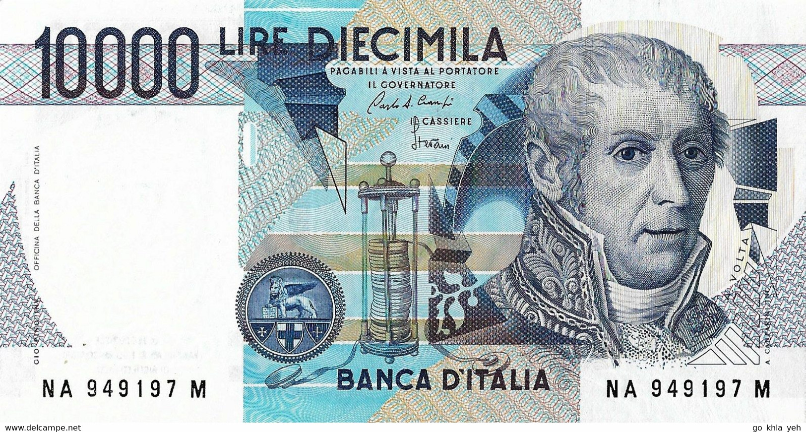 ITALIE 1984 10000 Lire - P.112a.1  Neuf UNC - 10.000 Lire