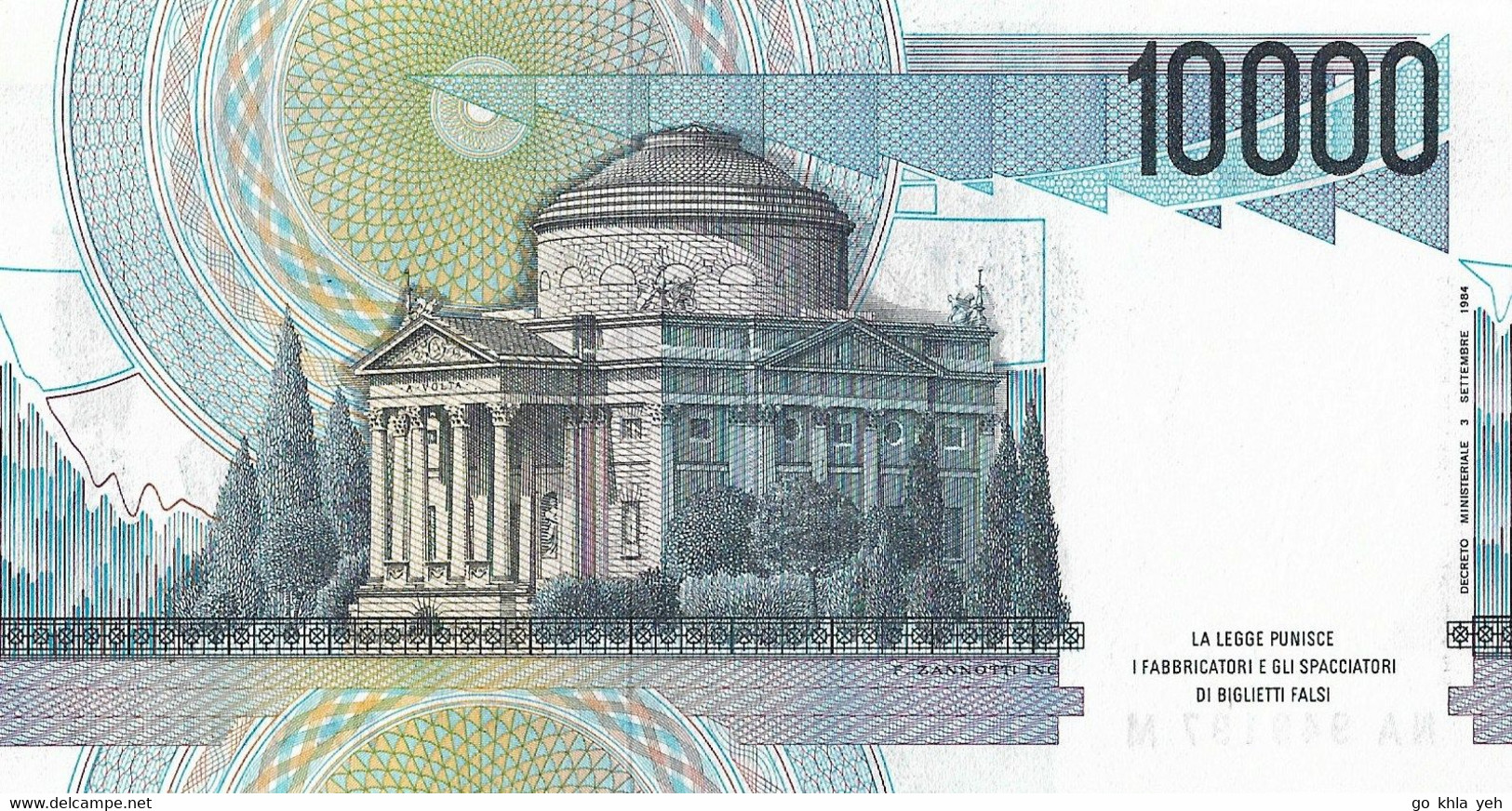 ITALIE 1984 10000 Lire - P.112a.1  Neuf UNC - 10000 Lire