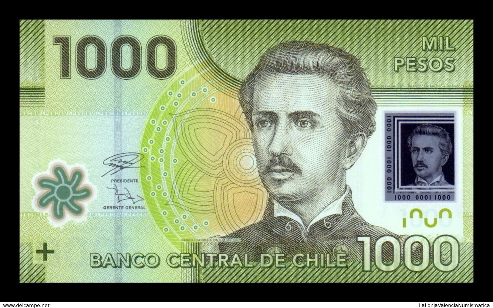 Chile 1000 Pesos 2020 Pick 161 New Polymer SC UNC - Cile