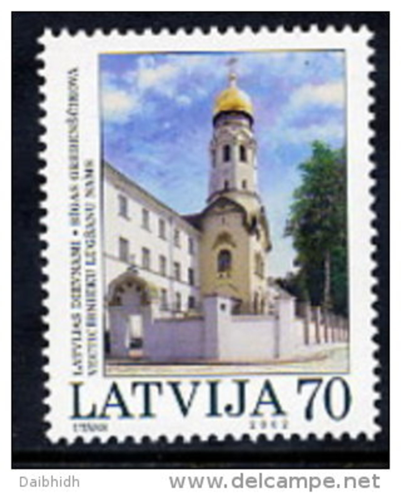 LATVIA 2002  Church Of The Old Believers MNH / **.  Michel 578 - Lettonie