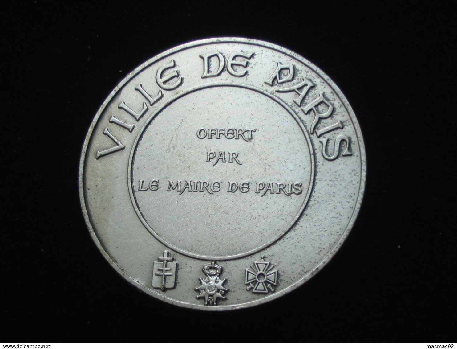 Médaille Ville De Paris - RCATORVAQVE PARISIUS SIGII ? **** EN ACHAT IMMEDIAT **** - Professionnels / De Société