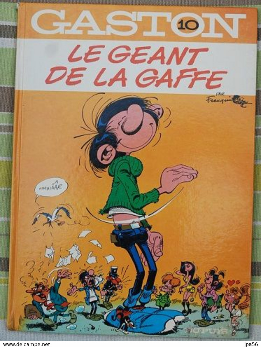 Gaston Tome 10, Le Géant De La Gaffe, Franquin - Gaston