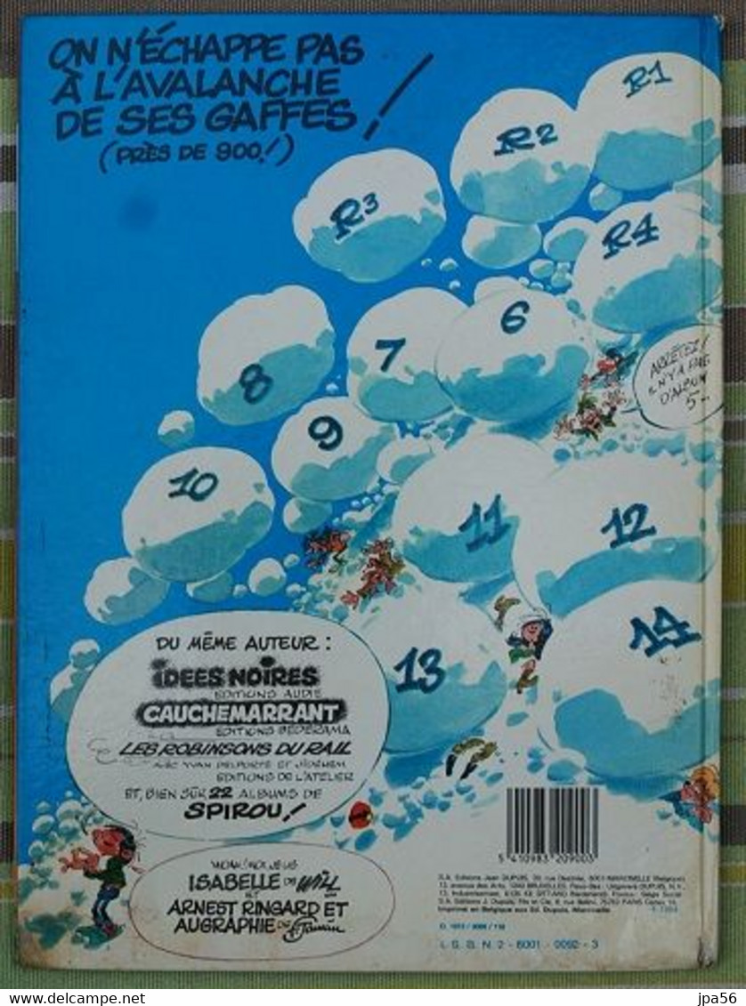 Gaston Tome 10, Le Géant De La Gaffe, Franquin - Gaston