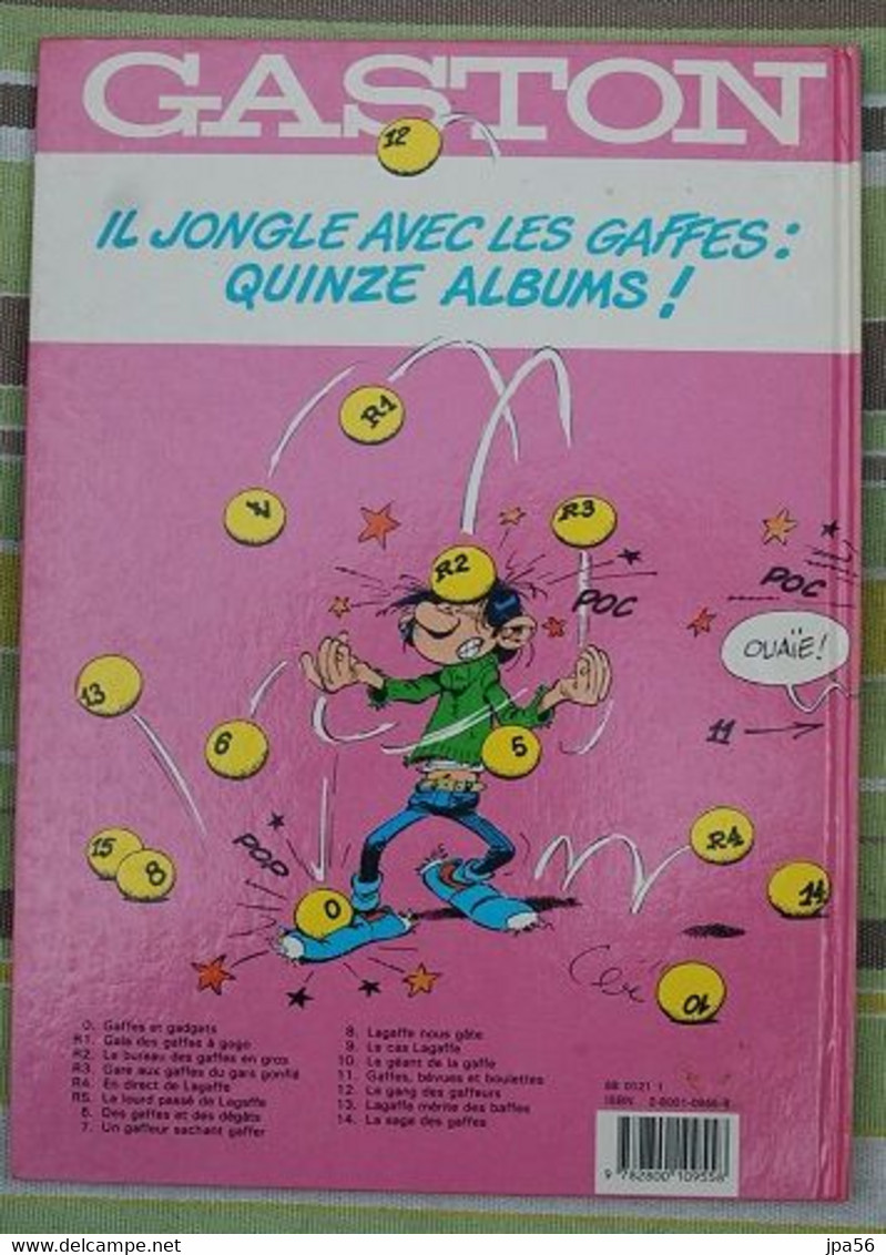 Gaston Tome 14, La Saga Des Gaffes, Franquin - Gaston