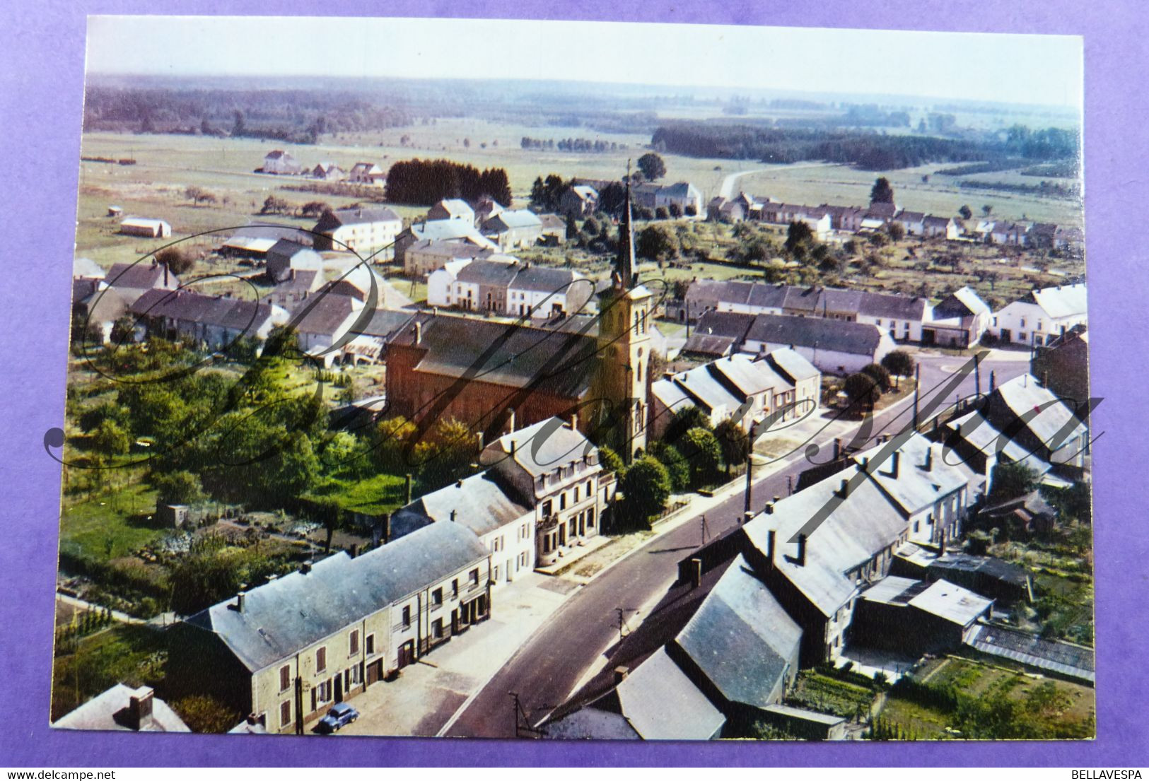 Sainte Marie Sur Semois  Vue Aérienne Rue D'eglise - Etalle