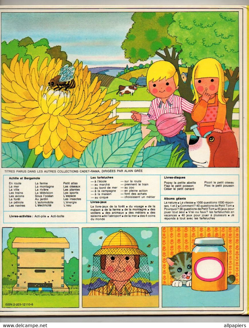 Album Illustré Petit Tom Et Son Amie L'abeille Par Gérard Et Alain Grée - éditions Casterman De 1978 - Casterman