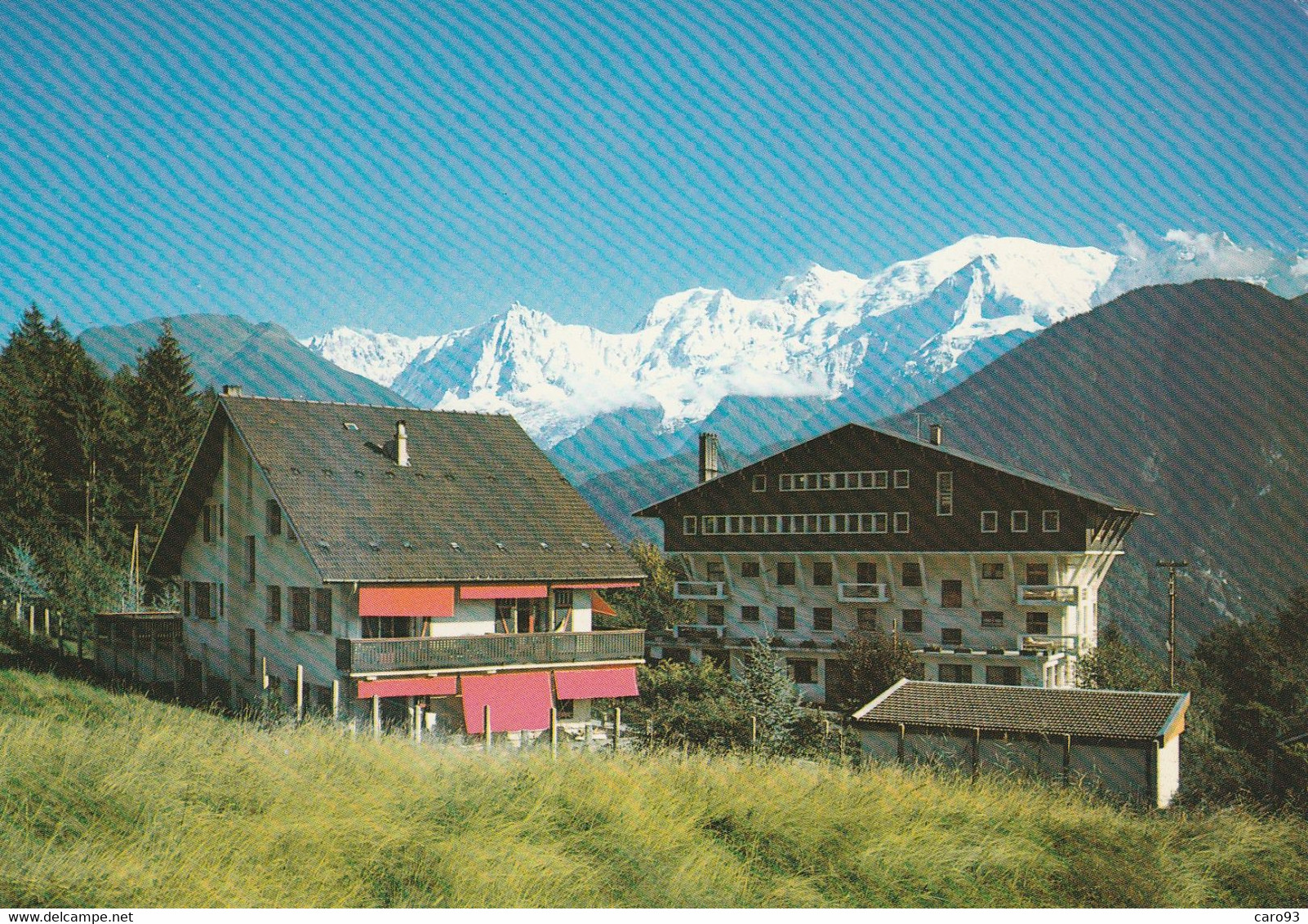 Le Faucigny Et La Chaîne Du Mont Blanc Plateau D'Assy - Faucigny