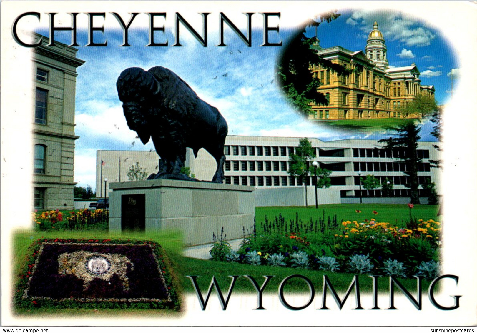 Wyoming Cheyenne State Capitol And More 2001 - Cheyenne