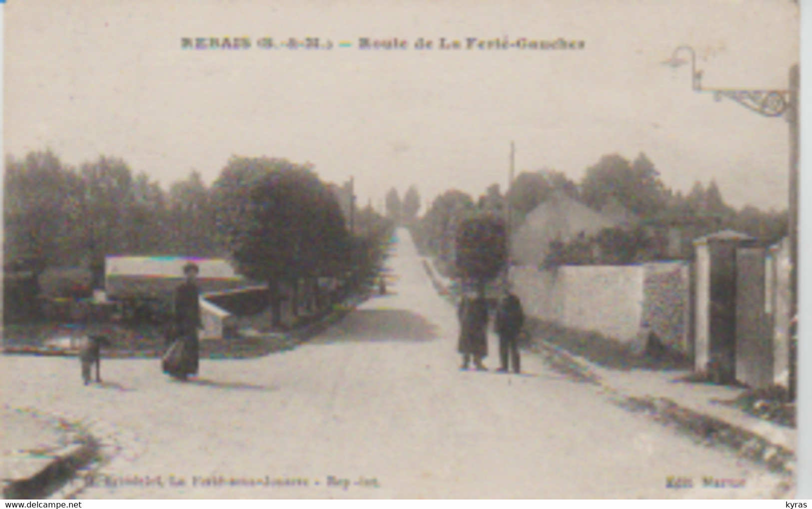 (77) REBAIS . Route De La Ferté-Gaucher  (Photo G. Brindelet) - Rebais