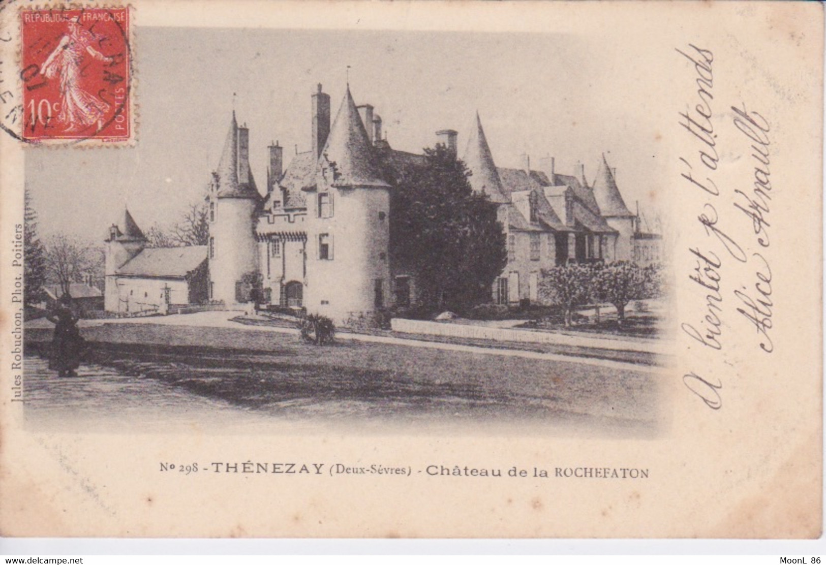 79 - THENEZAY - LE CHATEAU DE LA ROCHEFATON - Thenezay