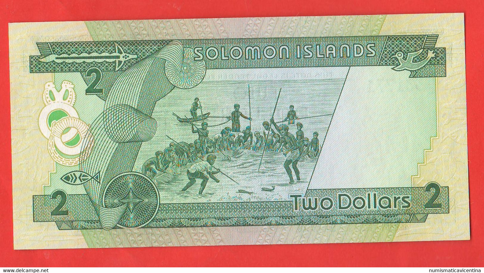 SOLOMON Islands 2 Dollars 1986 Queen Elizabeth Isole Salomone - Solomonen