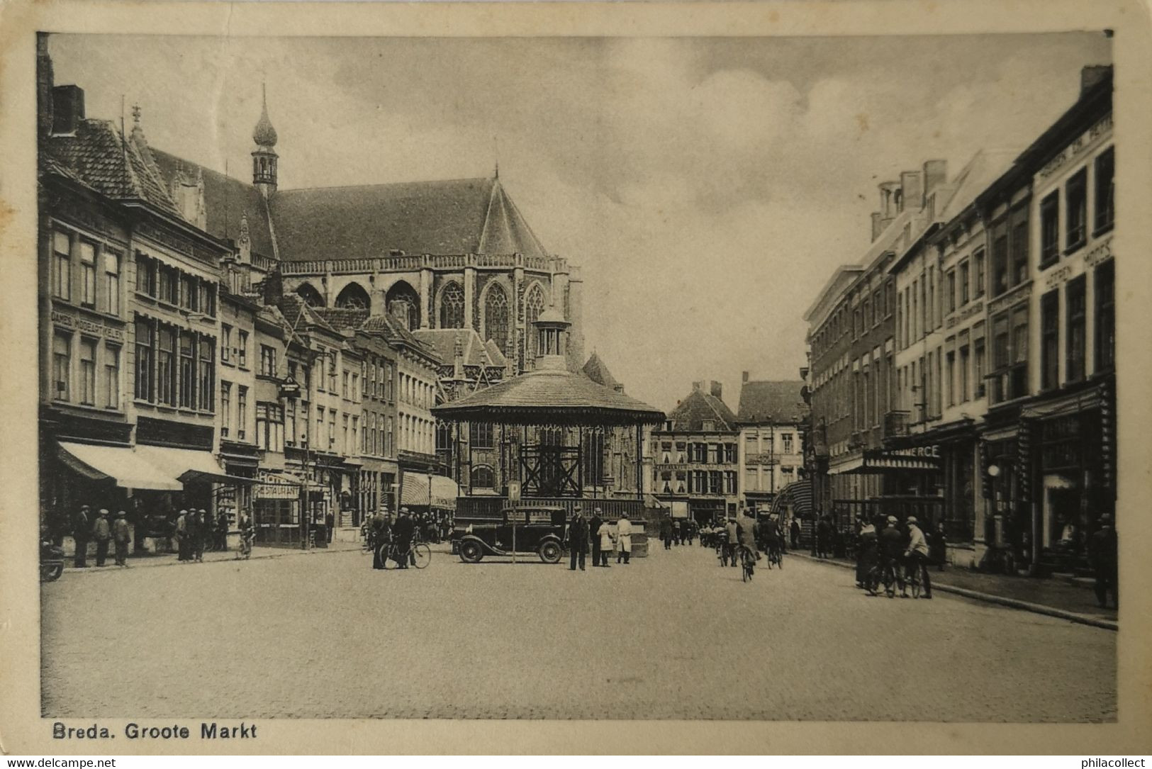 Breda (N - Br.)  Groote Markt 1937 - Breda