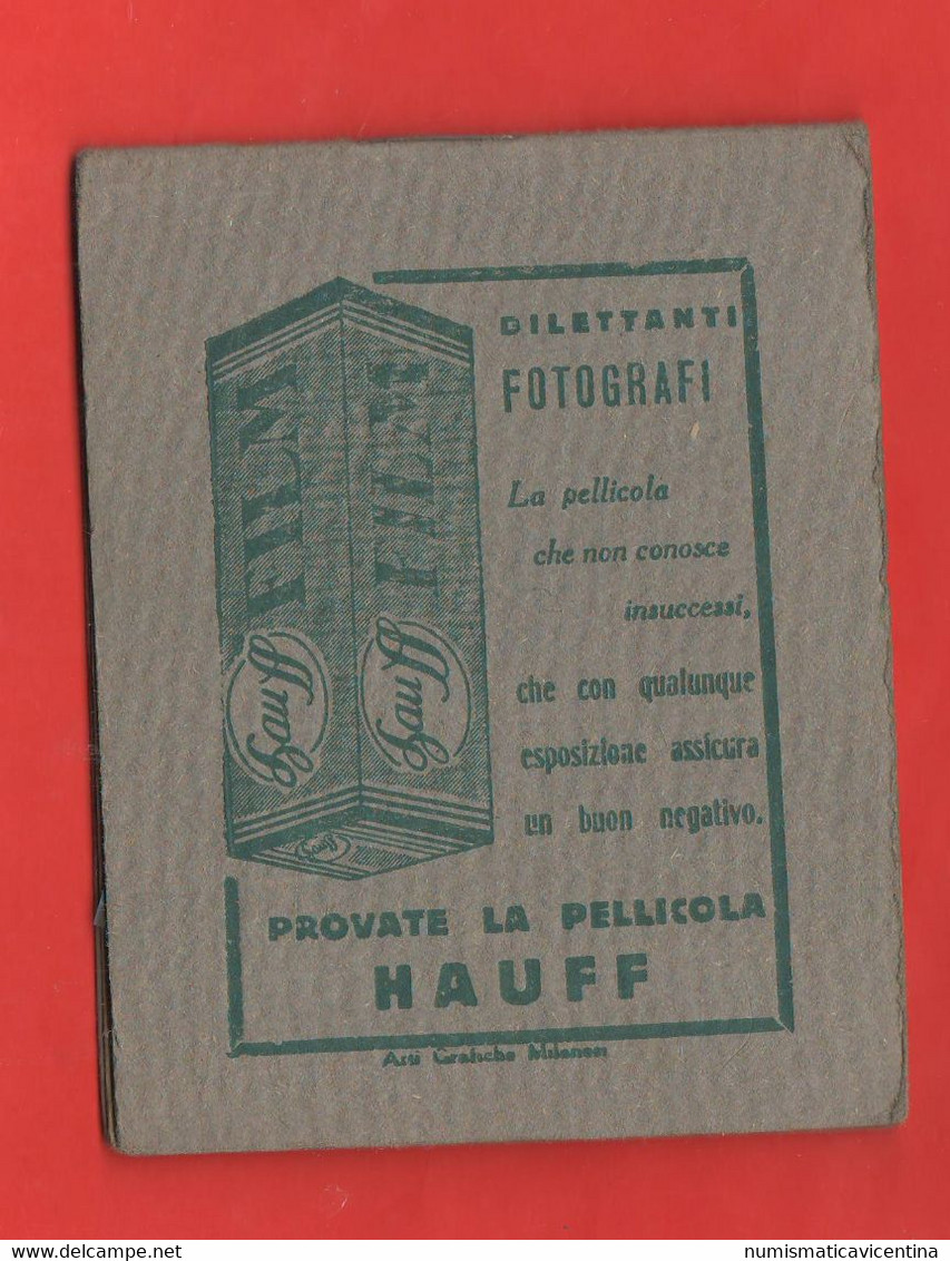 Vicenza Porta Foto Ditta Raschi C.so Umberto Anni 40 Con 6 Foto E Negativi - Proiettori Cinematografiche