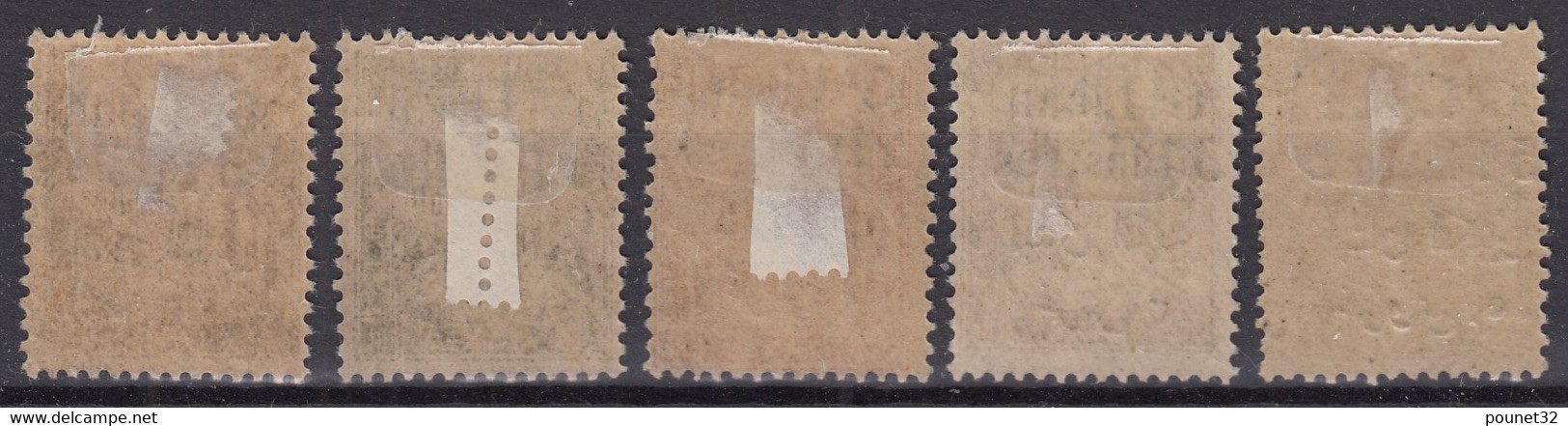 GRAND LIBAN : SERIE TAXE N° 6/10 NEUFS * GOMME AVEC CHARNIERE - Timbres-taxe