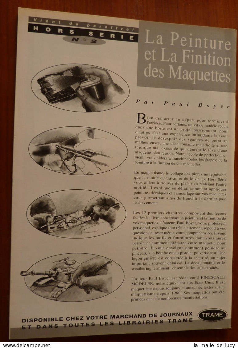 Revue Avions Blindés Maquettes Magazine N°11 Septembre 1992 - Modellbau