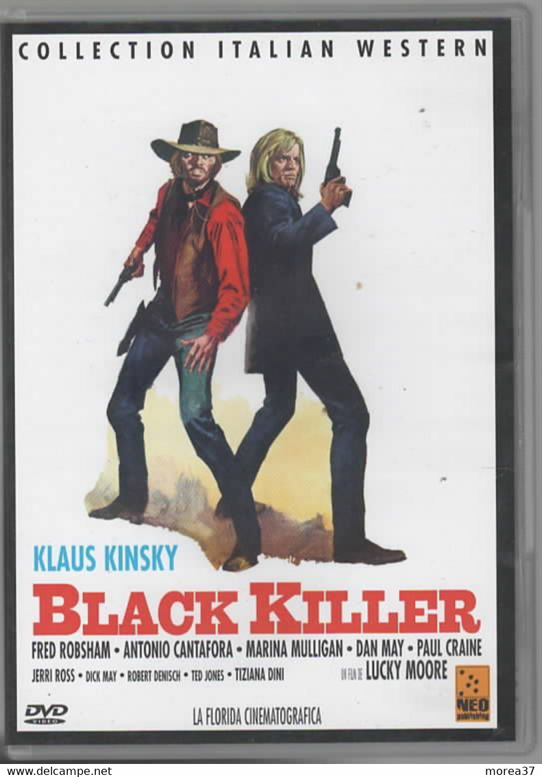 BLACK KILLER Avec Klaus KINSKY   C19 - Western
