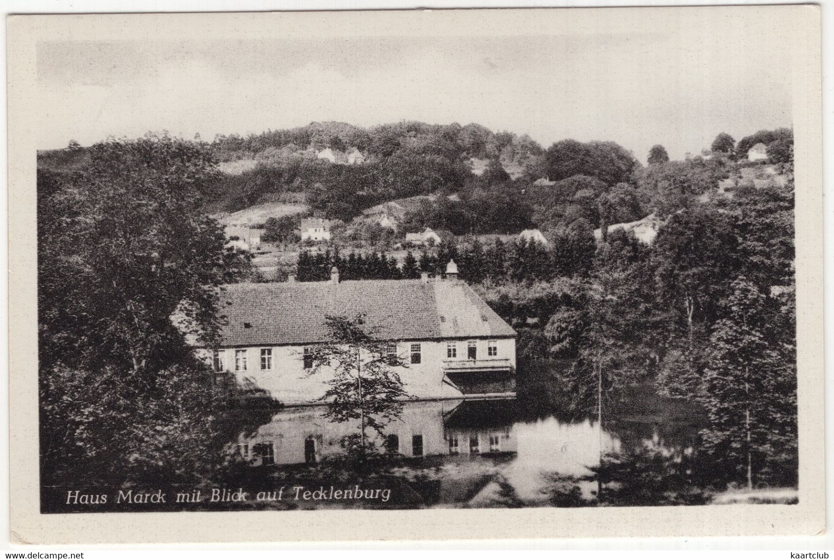 Haus 'Marck' Mit Blick Auf Tecklenburg. - (Deutschland) - 1964 - Steinfurt