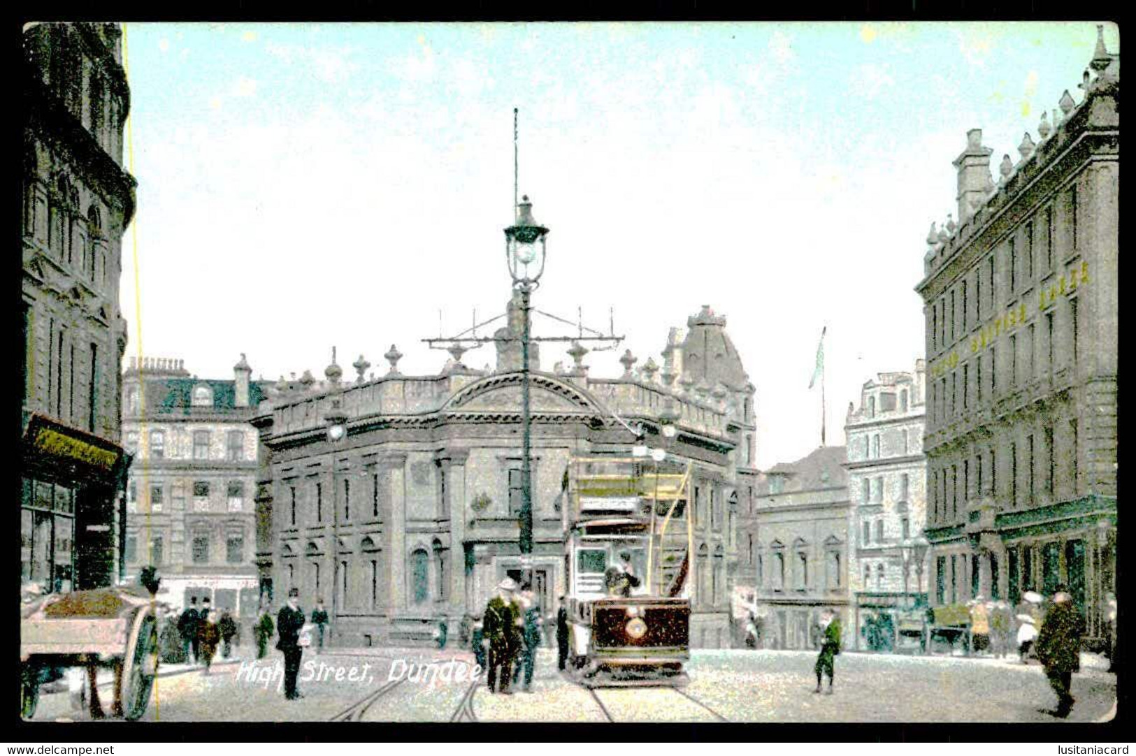 DUNDEE -  High Street. ( Ed. The Wrench Series Nº 15,648) Carte Postale - Dunbartonshire