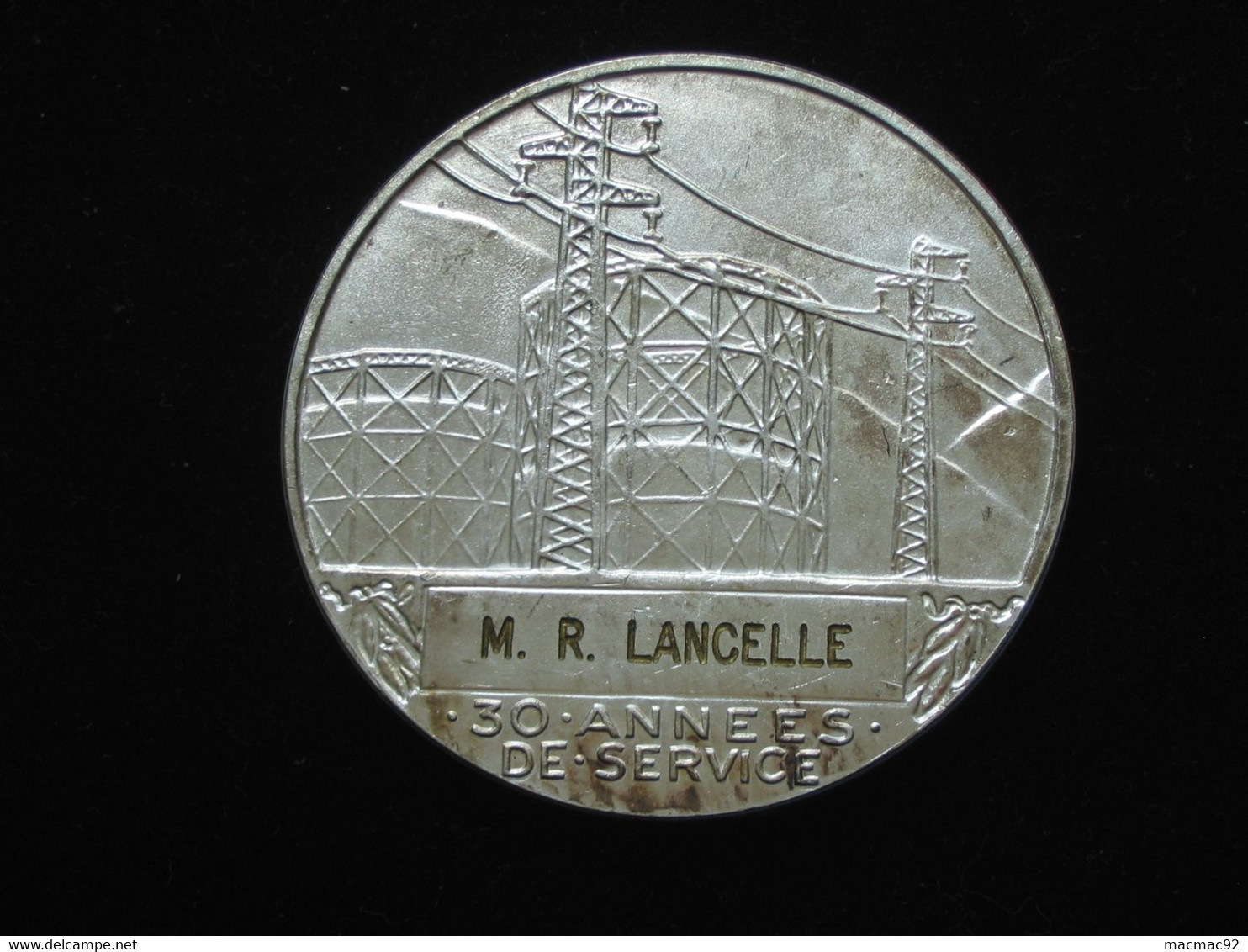 Médaille Electricité De France Et Gaz De France  **** EN ACHAT IMMEDIAT **** - Professionnels / De Société