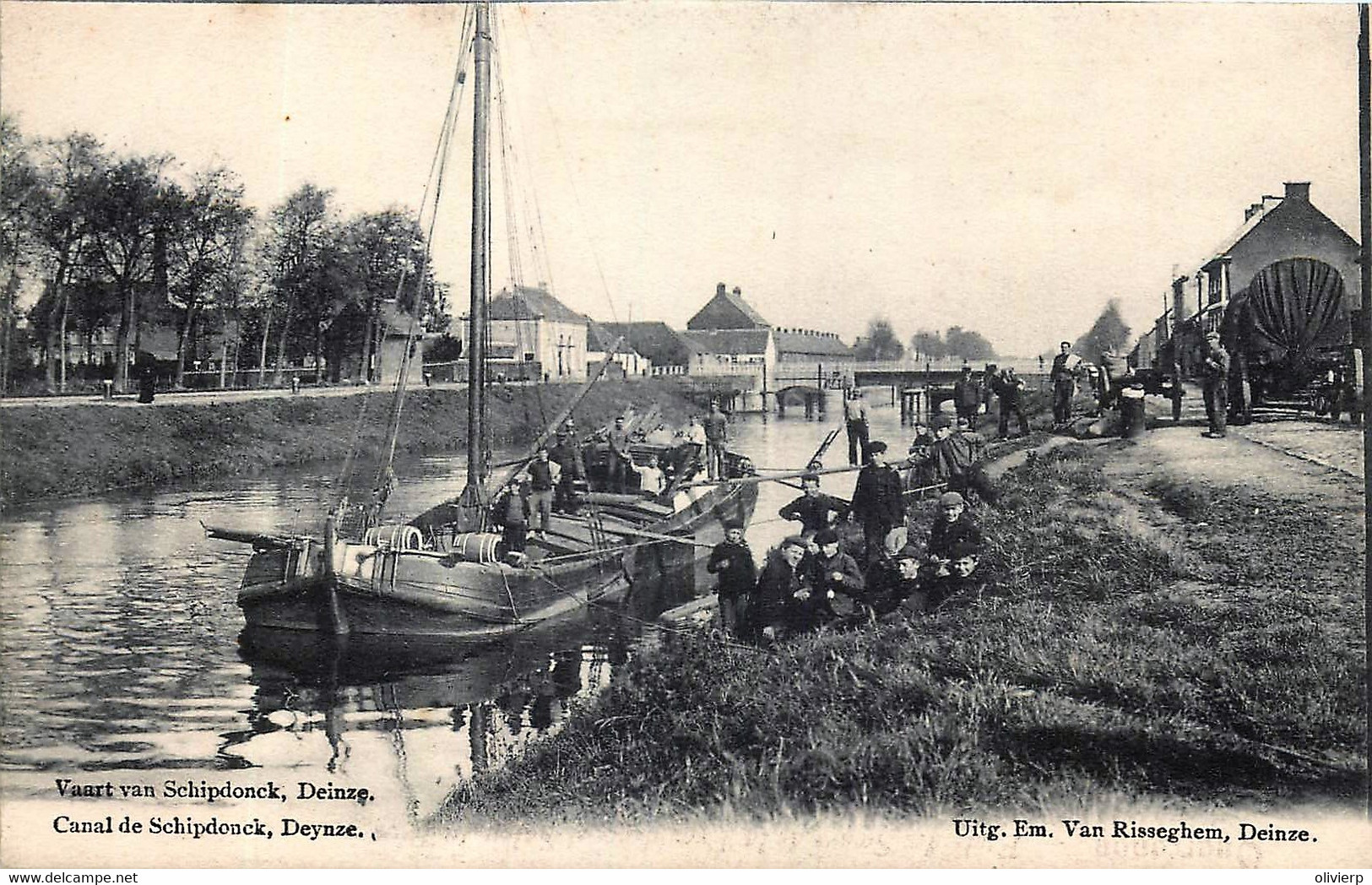 Belgique - Deinze - Canal De Schipdonck - Deinze