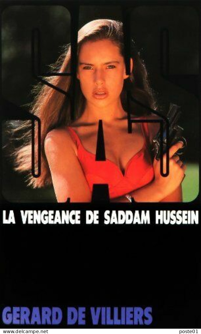 SAS Nº103 - La Vengeance De Saddam Hussein - Roman Noir