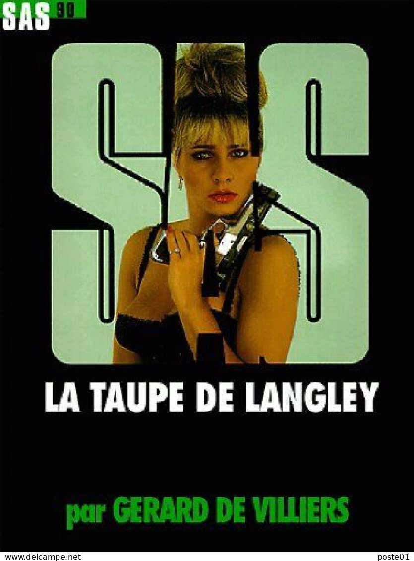 SAS 90 : La Taupe De Langley - Roman Noir