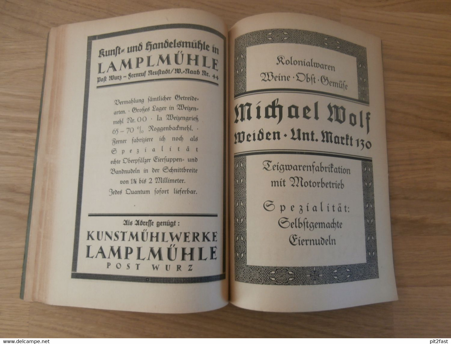 Kalender - Naabgau 1923 , Heimatpflege , Weiden , Ahnen , Ahnenforschung , Heimatkalender !!!