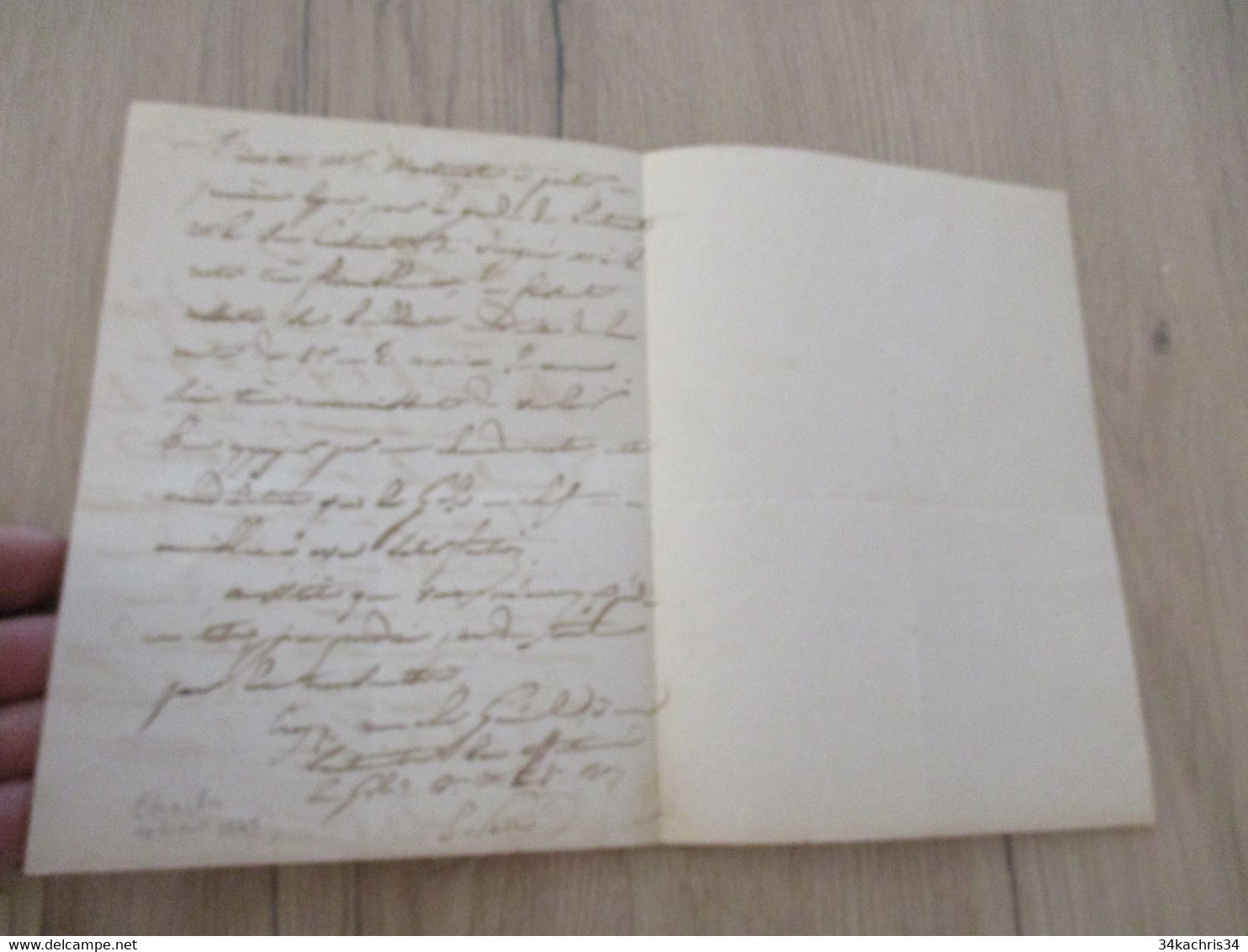 LAS Autographe Signée Colonel Charles1853 Affaires Militaires - Documenten